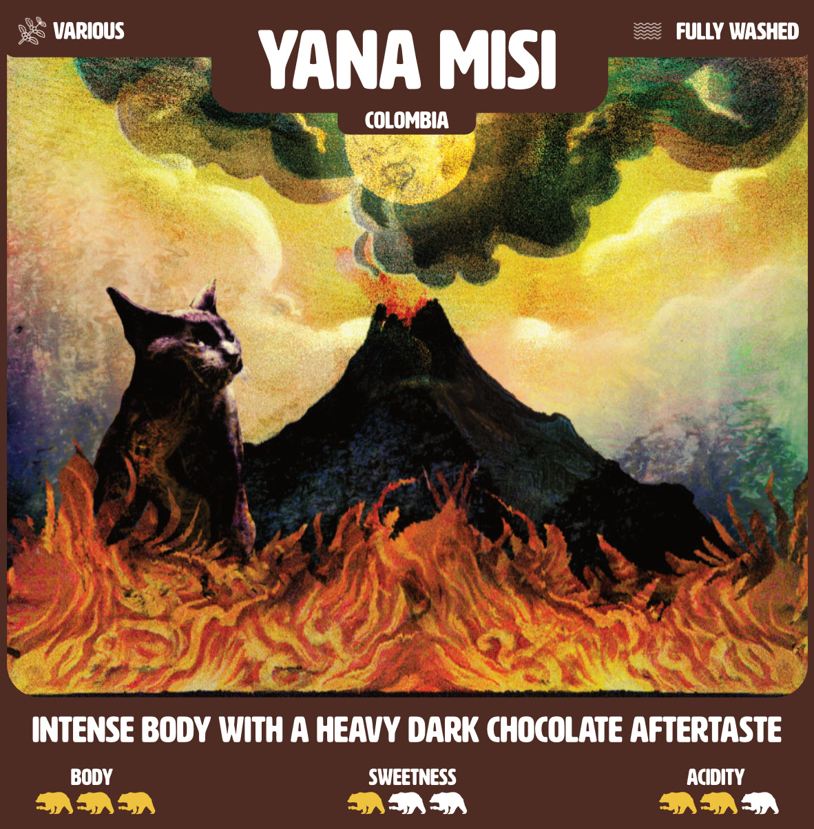 Yana Misi Colombian specialty coffee roasted in Bruges by Dees Koffiebranders